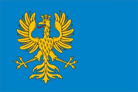 Flagget til hertugdømmet Teschen, også brukt etter frigjøringa